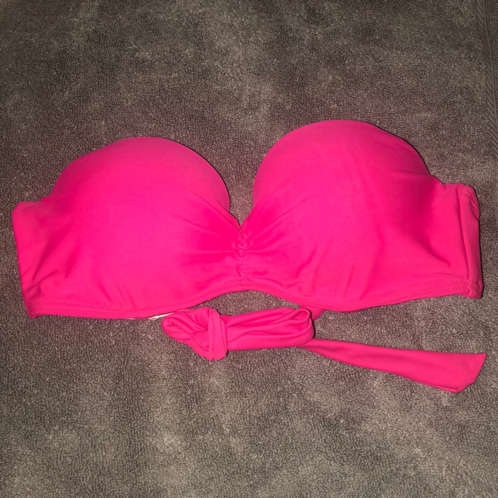 Bandeau bathing suit top